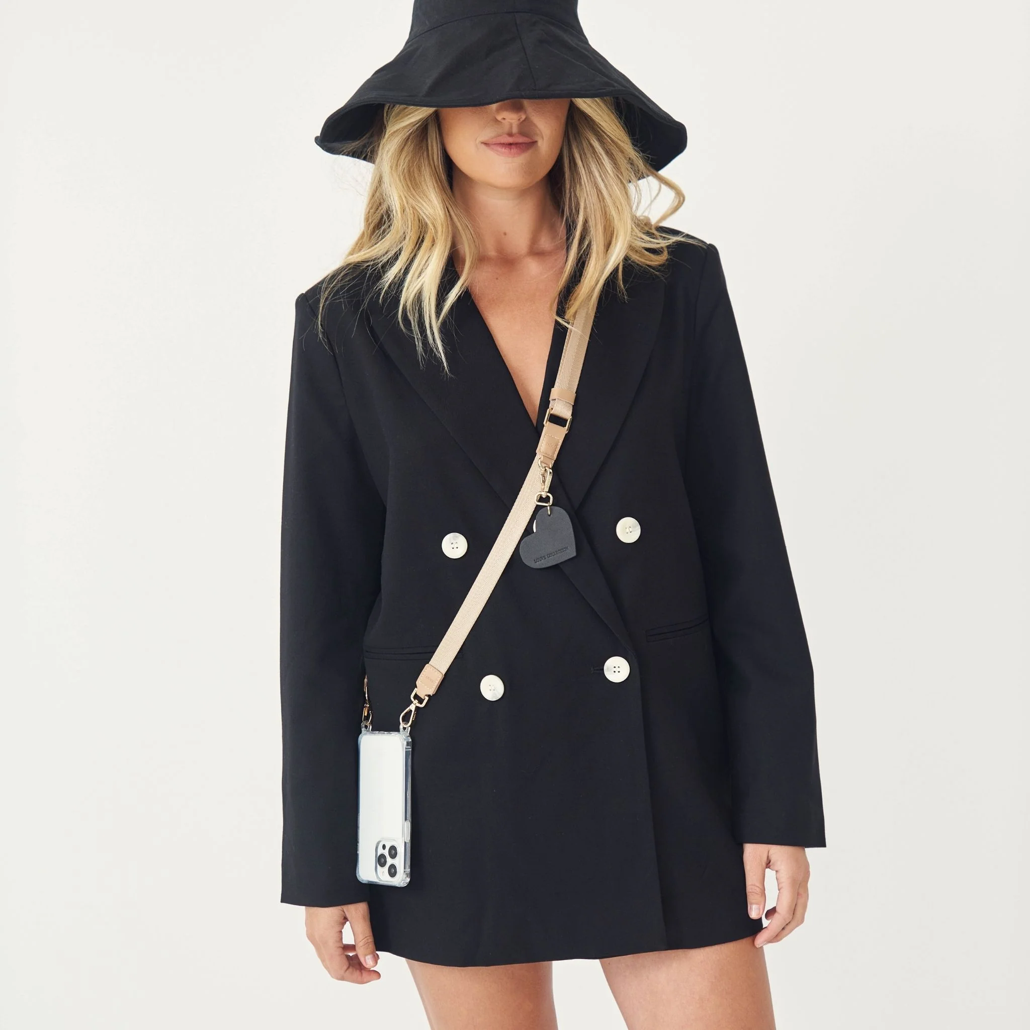 Key Chain | Black Leather Heart - Image 12