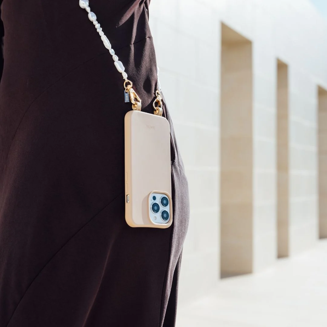 Moon Pearl Crossbody Phone Chain - Image 5