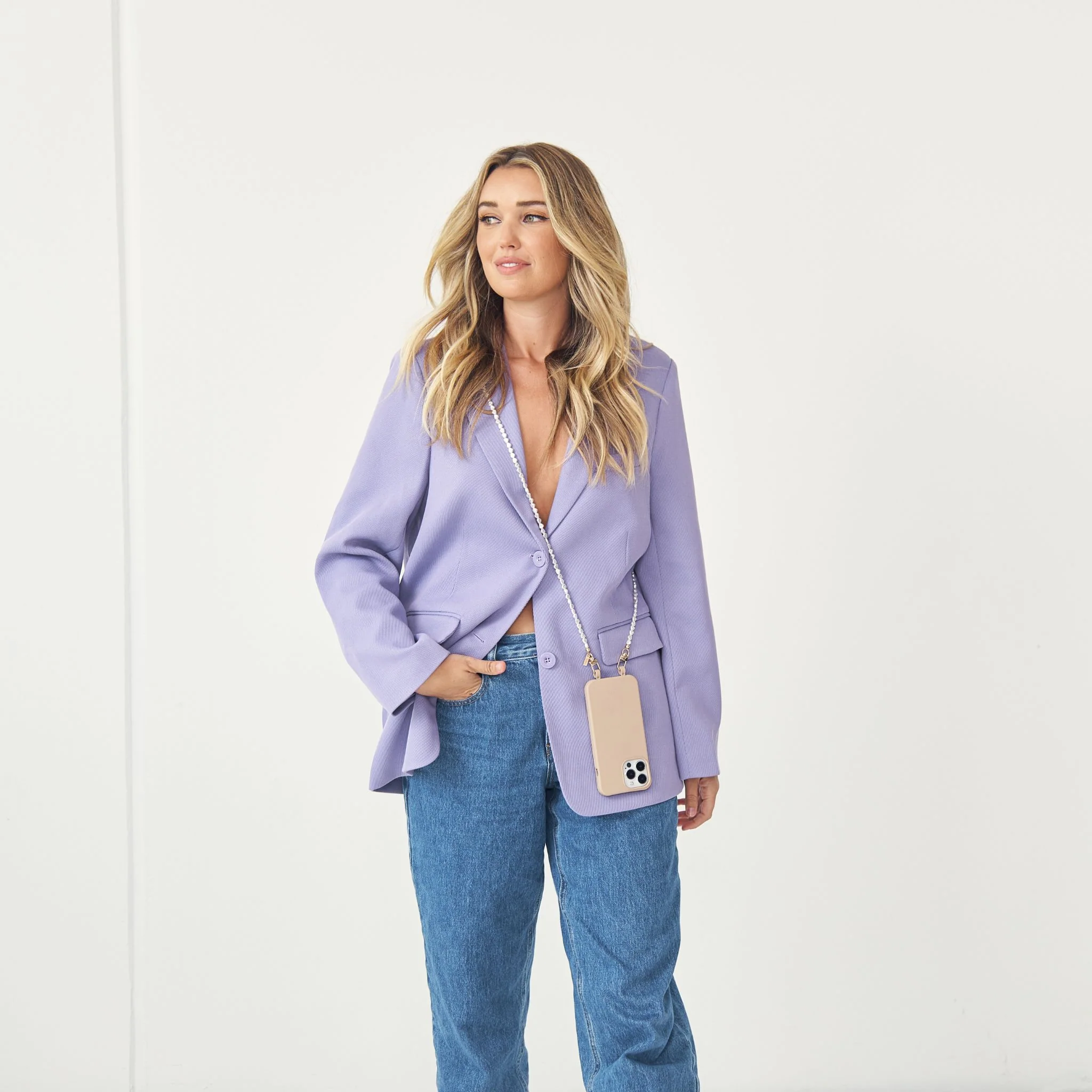 Pearl Crossbody Phone Chain - Image 6