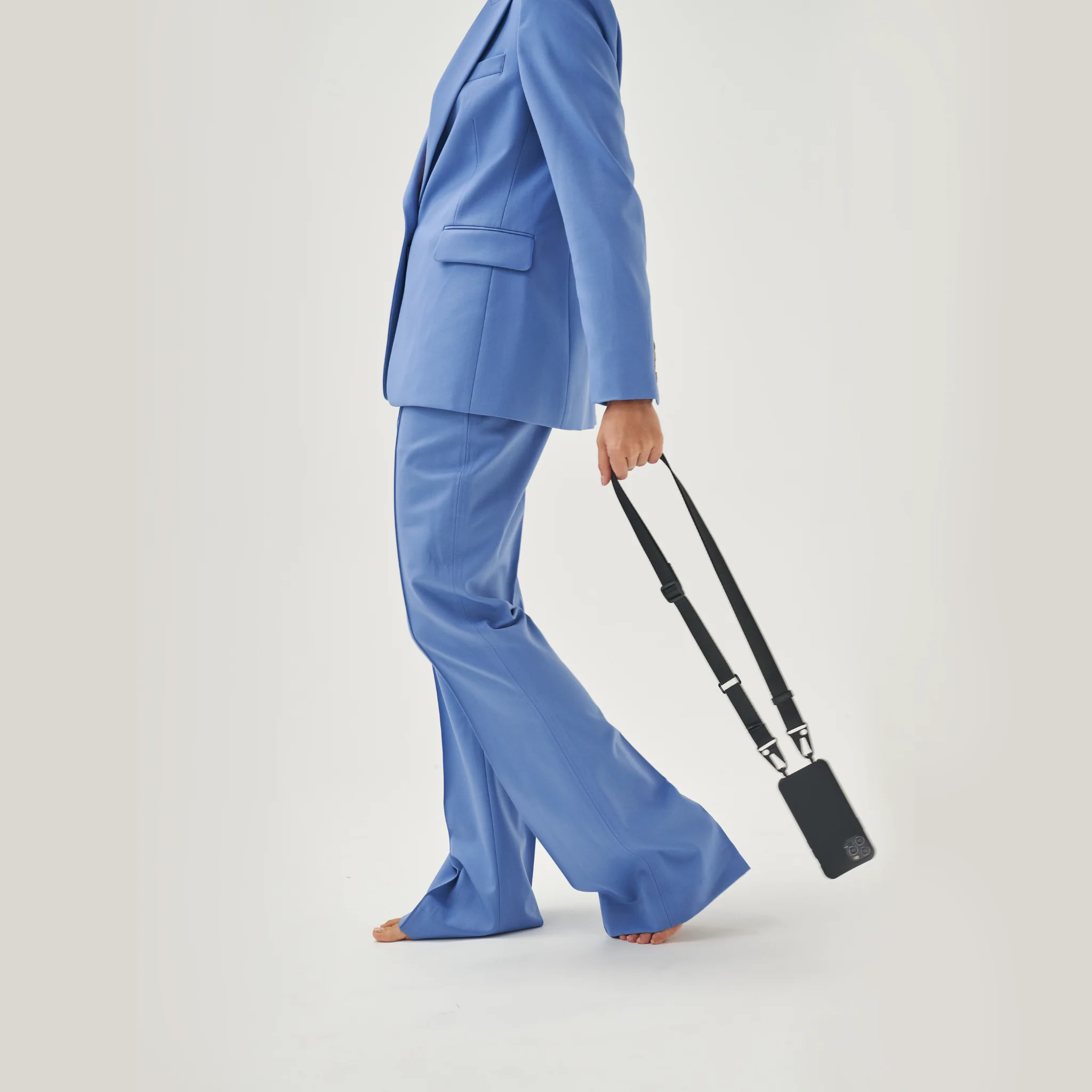 Midnight Sky Black Crossbody Phone Lanyard - Image 4