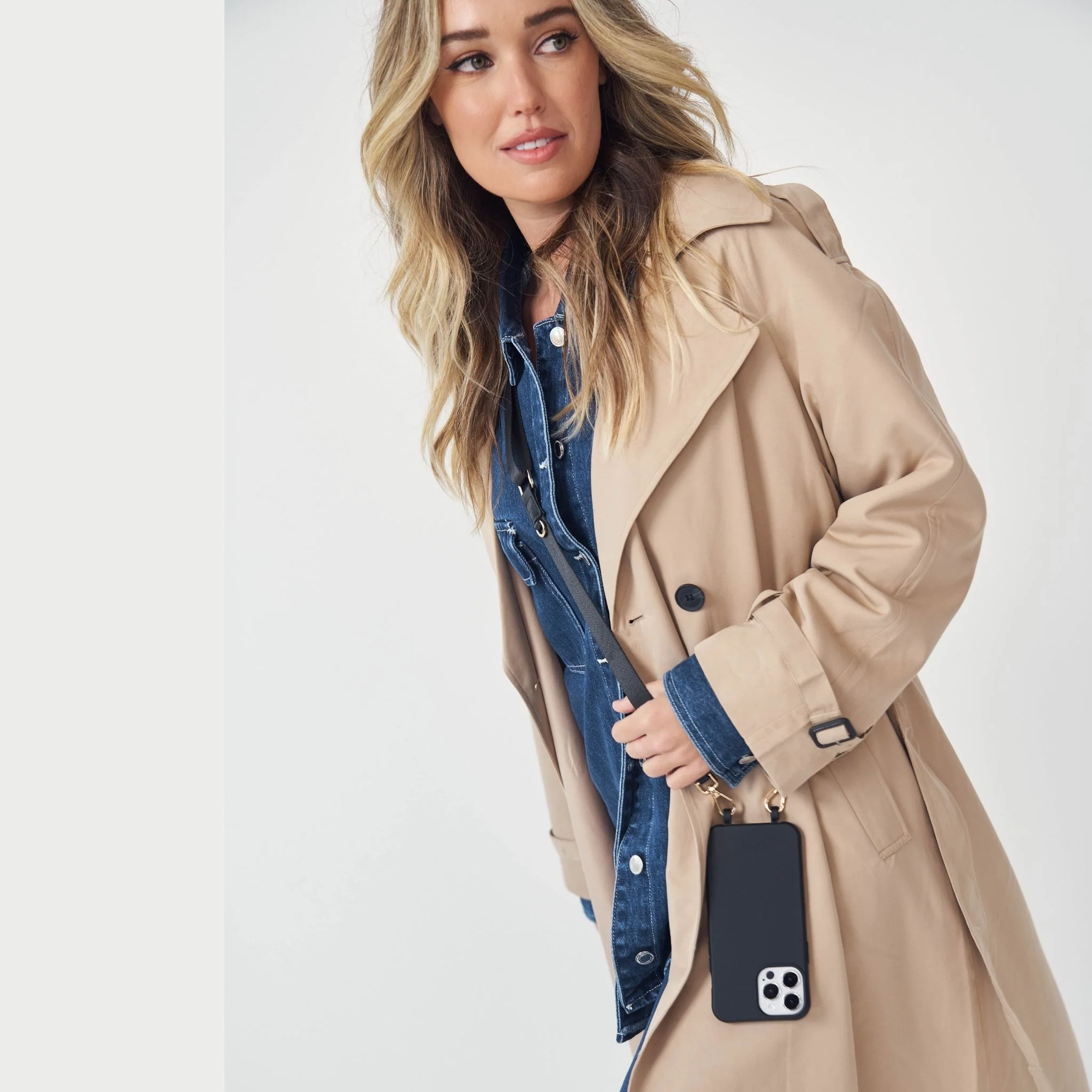 Vera Black Phone Strap + Key Chain - Image 5