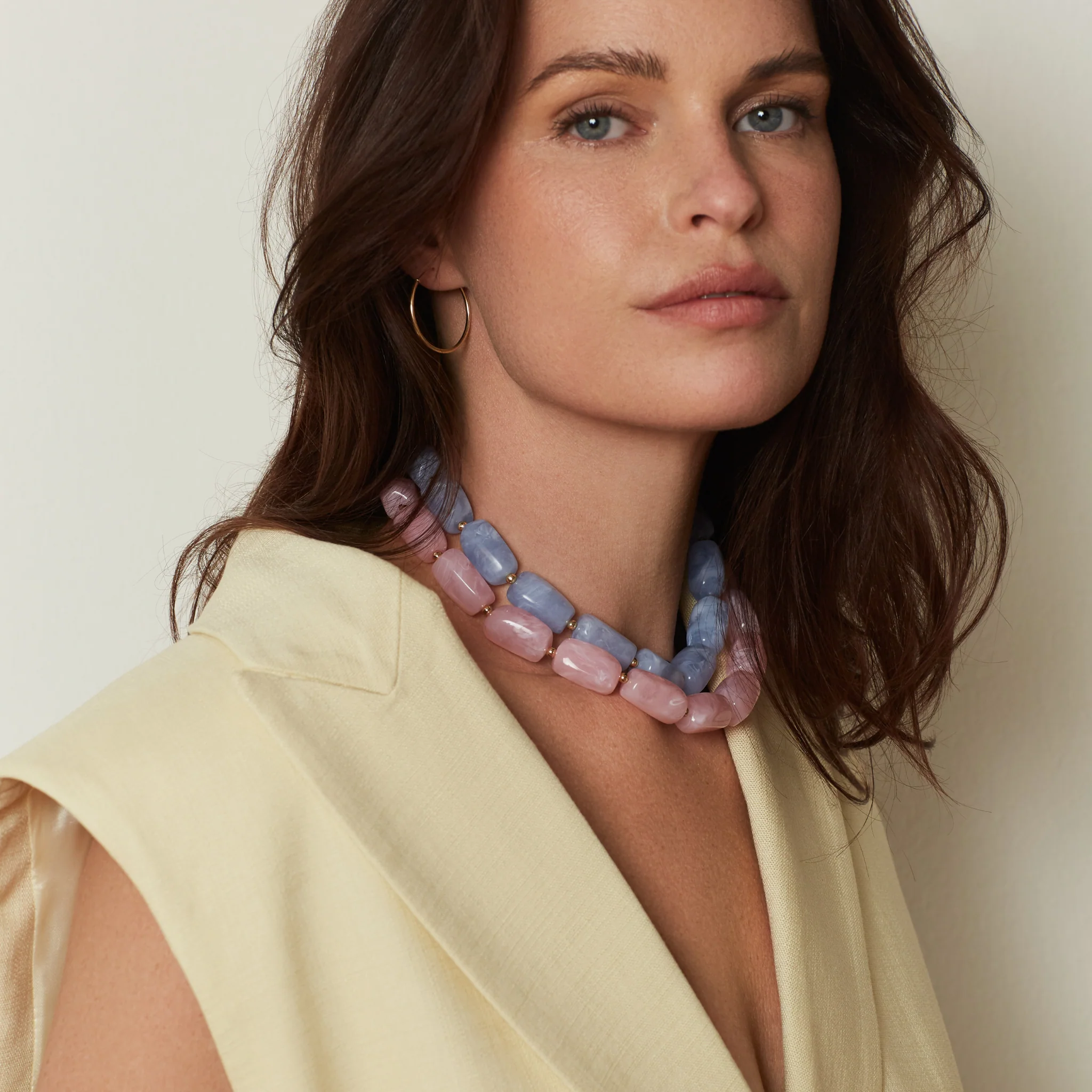 Blush + Ocean Breeze Beads Wristlets - Image 5