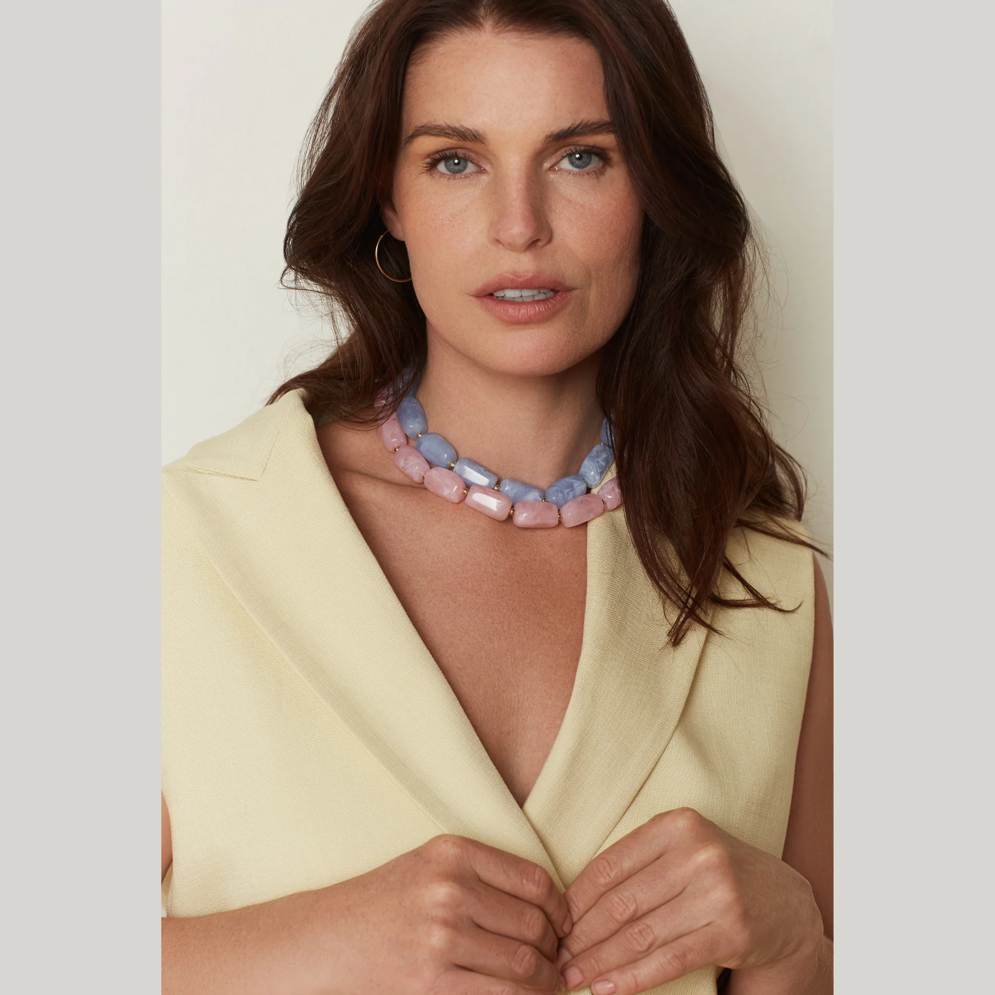 Blush + Ocean Breeze Beads Wristlets - Image 7