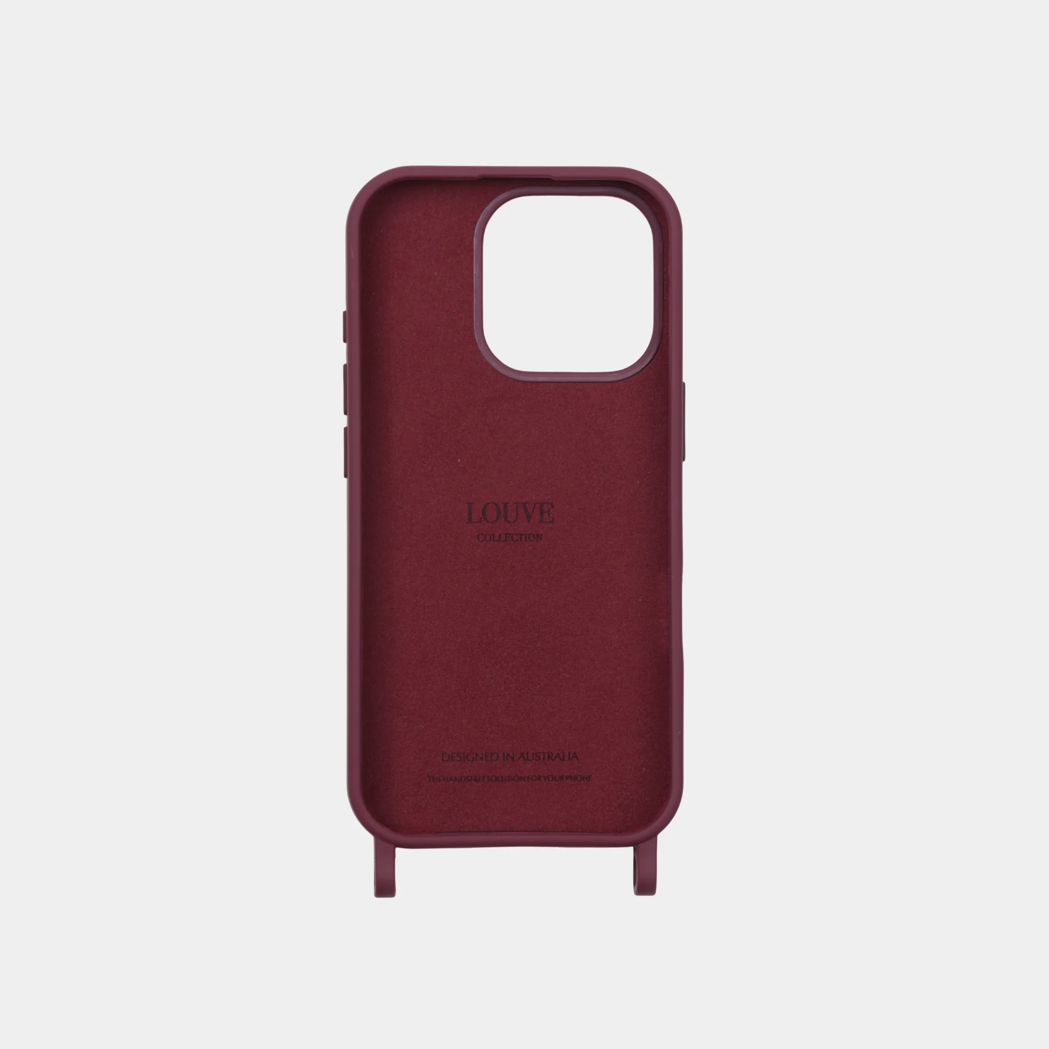 Burgundy Red Phone Case - Image 5