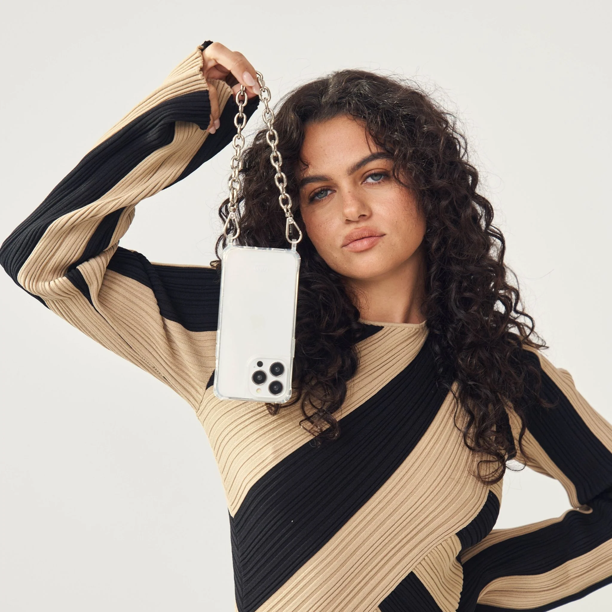 Classic Clear Crossbody Phone Case - Image 16