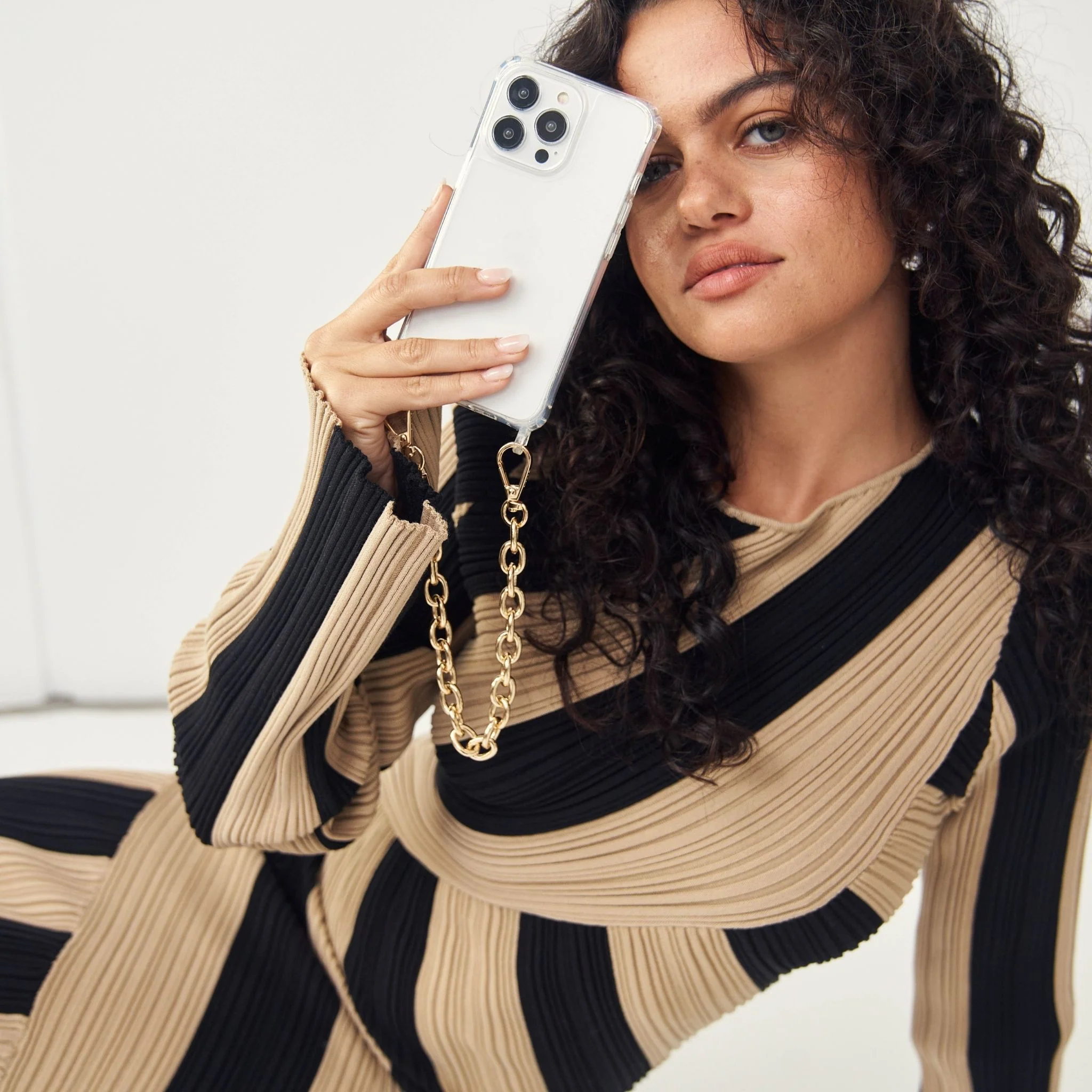 Classic Clear Crossbody Phone Case - Image 17