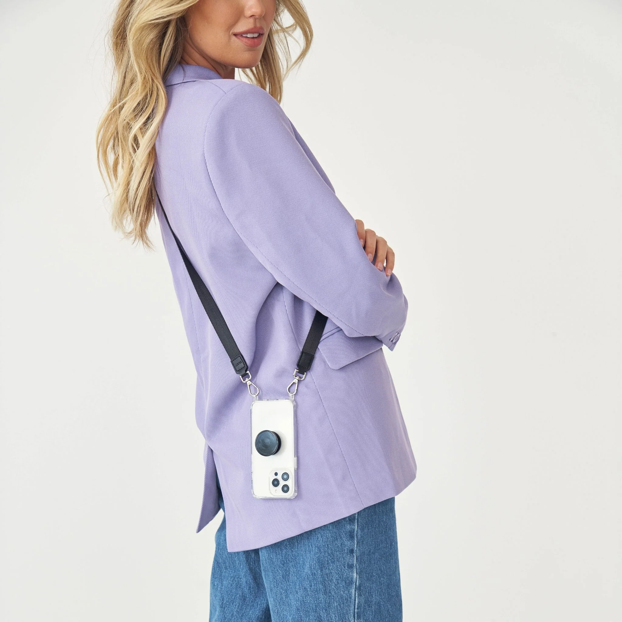 Classic Clear Crossbody Phone Case - Image 29