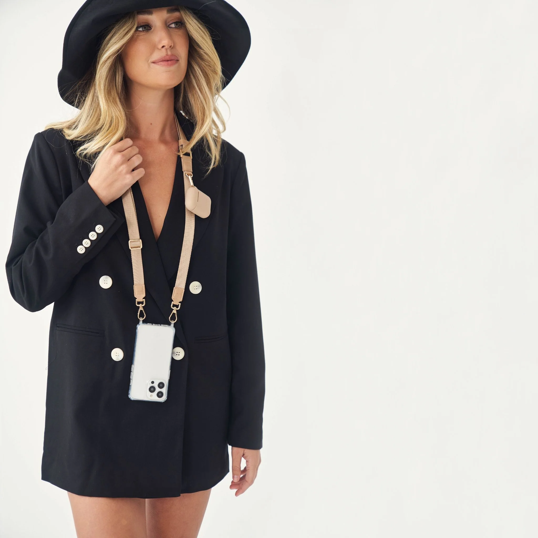 Classic Clear Crossbody Phone Case - Image 78