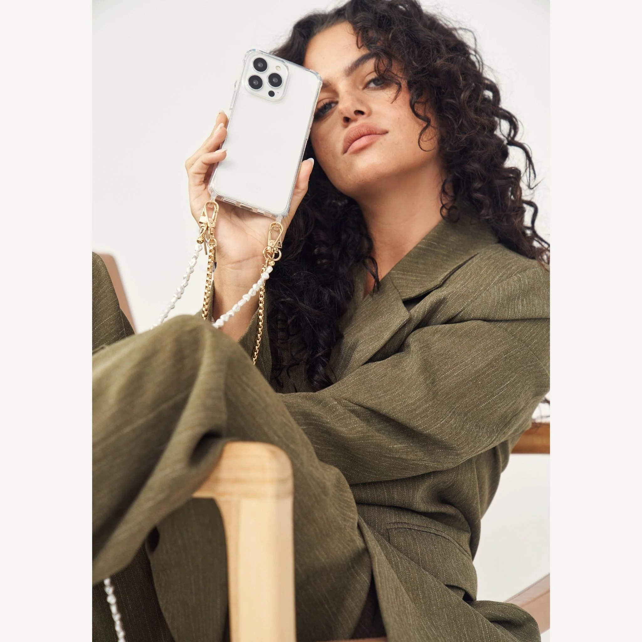 Classic Clear Crossbody Phone Case - Image 85