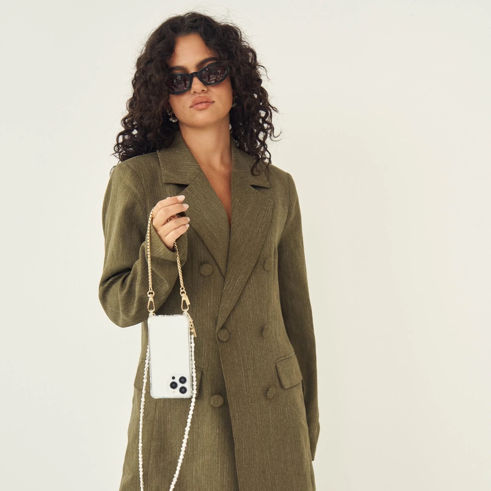 Classic Clear Crossbody Phone Case - Image 86