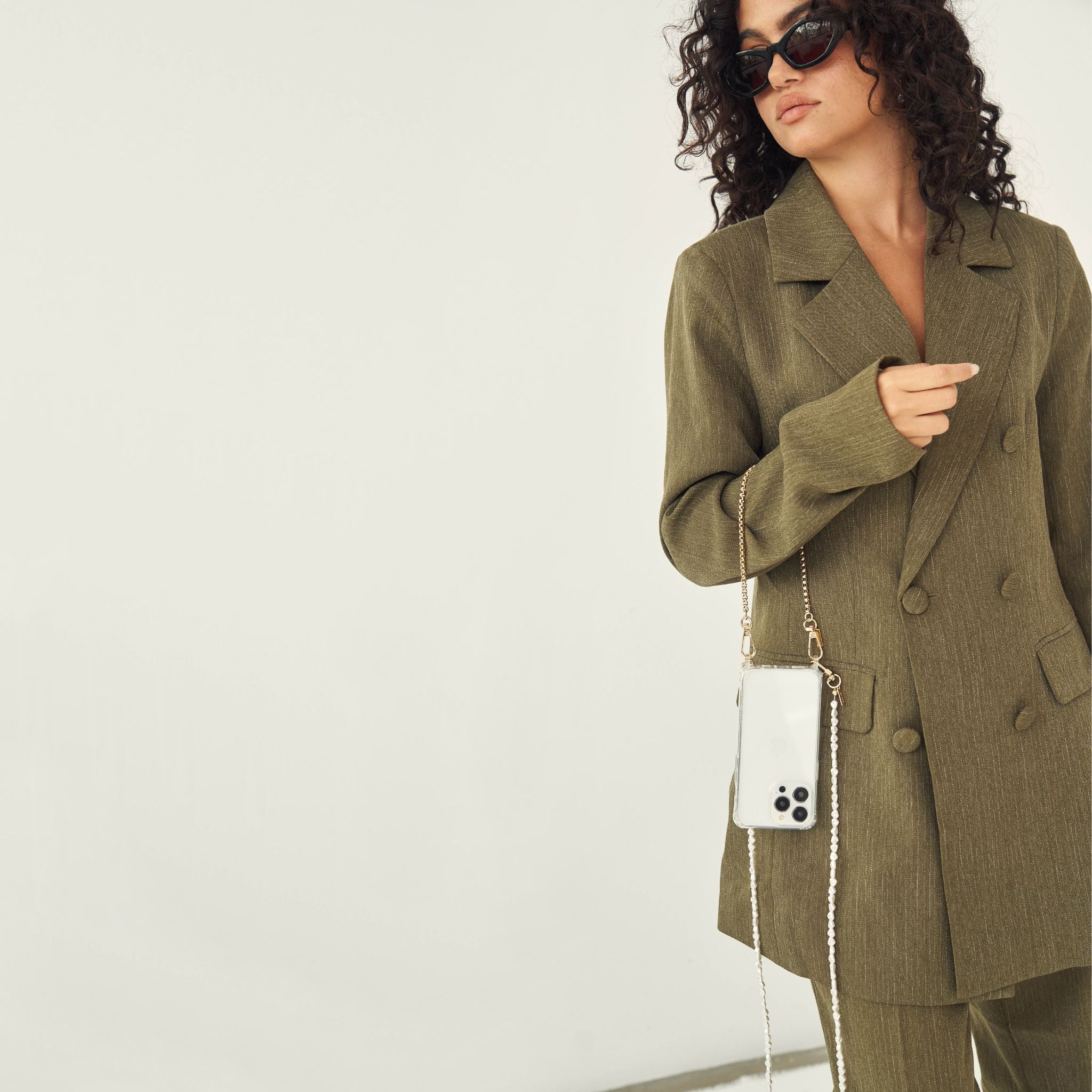 Classic Clear Crossbody Phone Case - Image 87