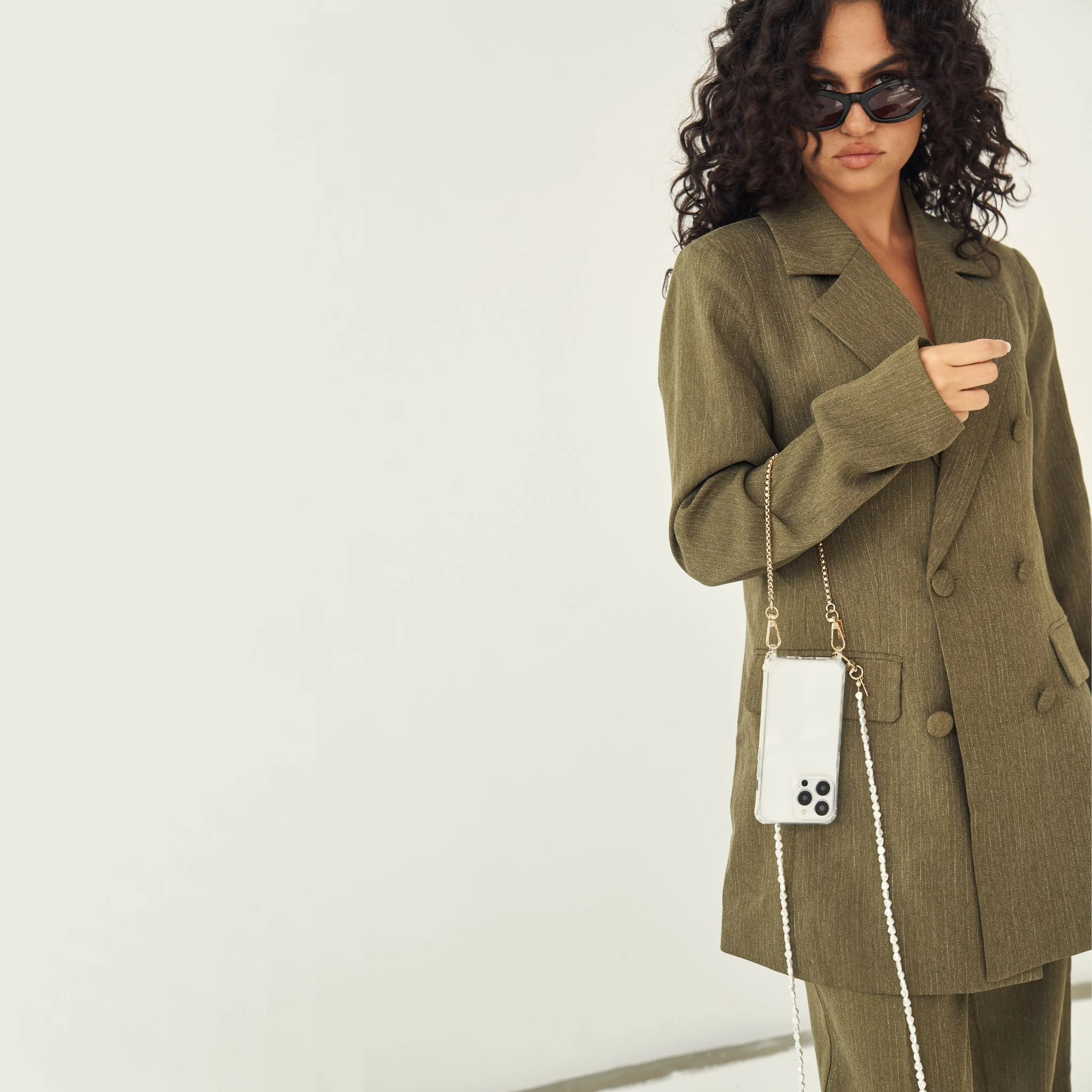 Classic Clear Crossbody Phone Case - Image 88