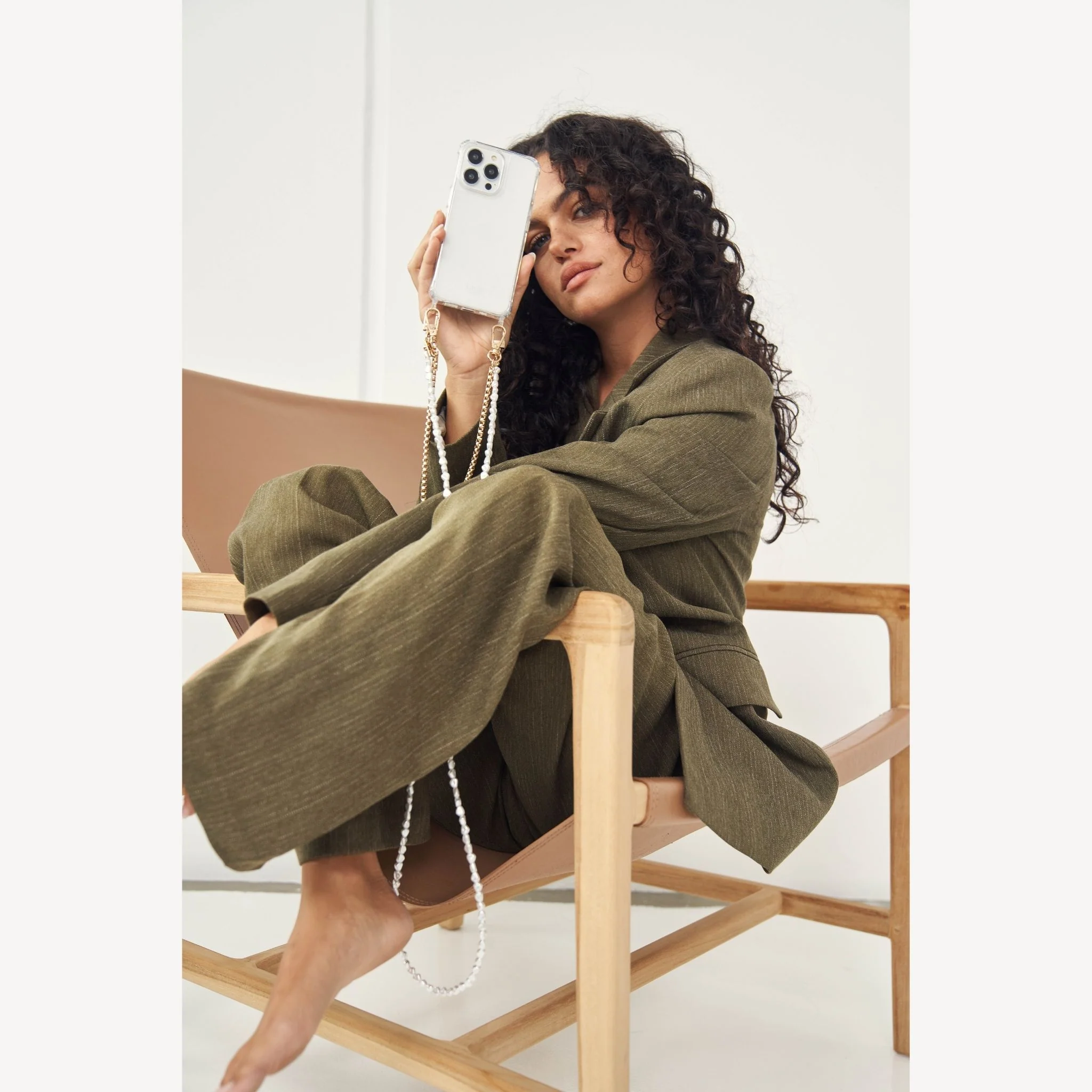 Classic Clear Crossbody Phone Case - Image 90