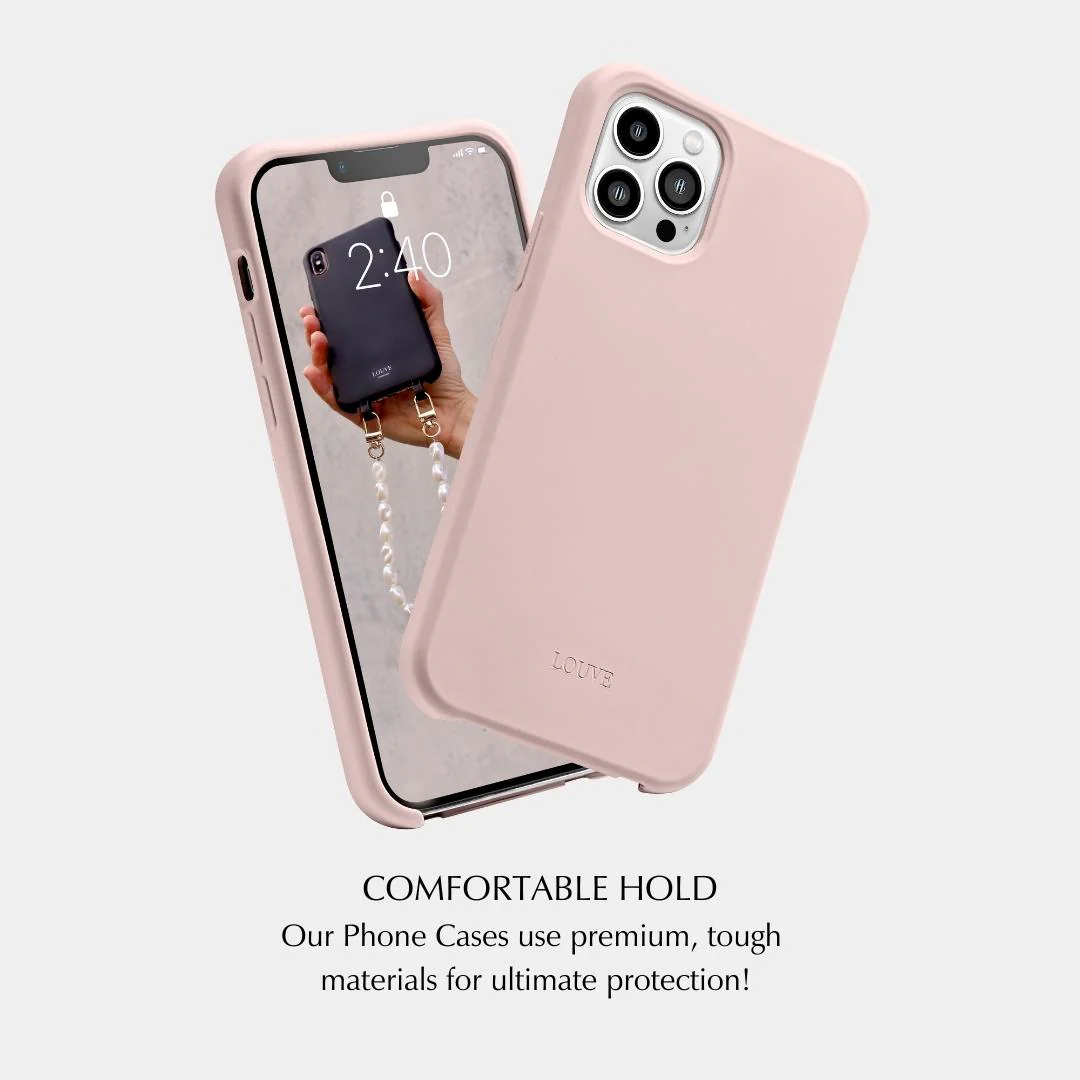 Dusty Pink Phone Case + Ava Chain - Image 3