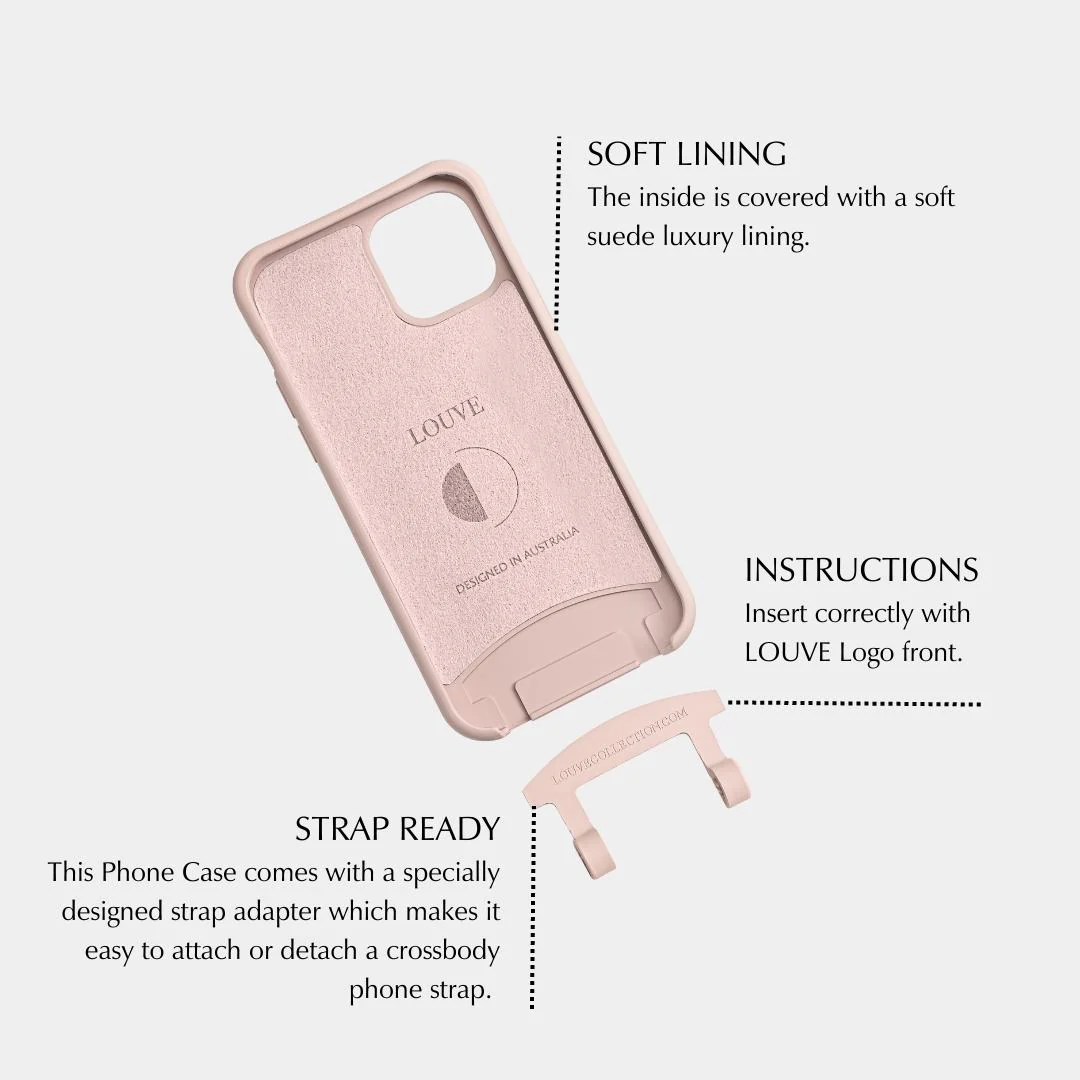 Dusty Pink Phone Case + Ava Chain - Image 6