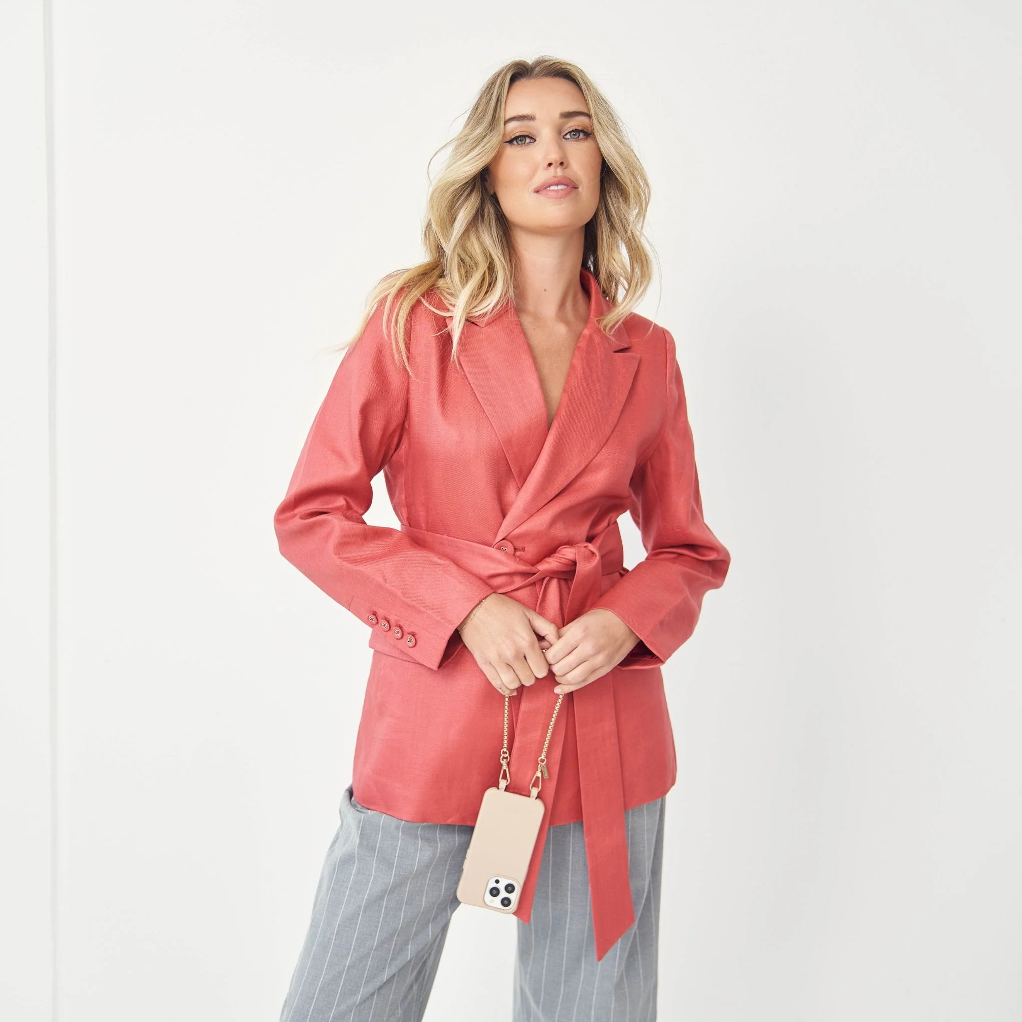 Gaia Gold-Plated Phone Wristlet - Image 10