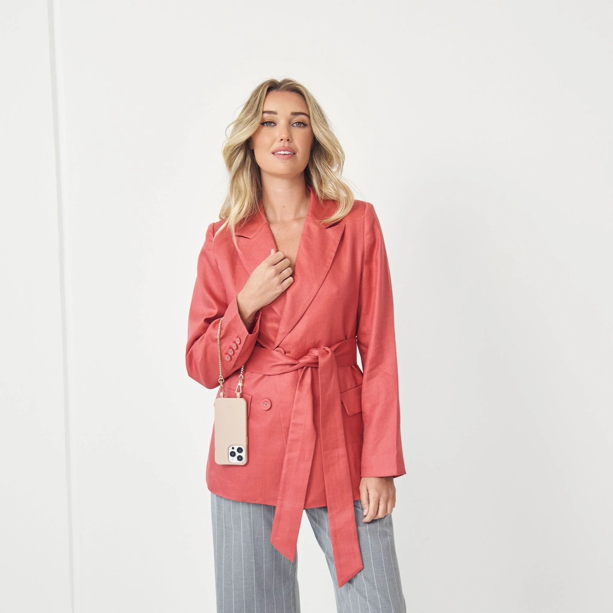 Gaia Gold-Plated Phone Wristlet - Image 35