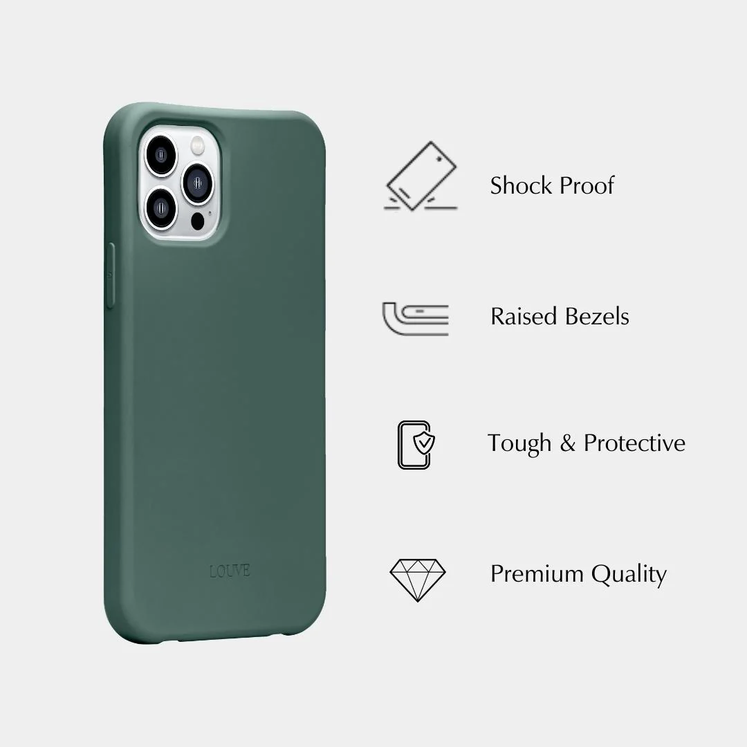 Pure Pine Green Crossbody Phone Case - Image 6