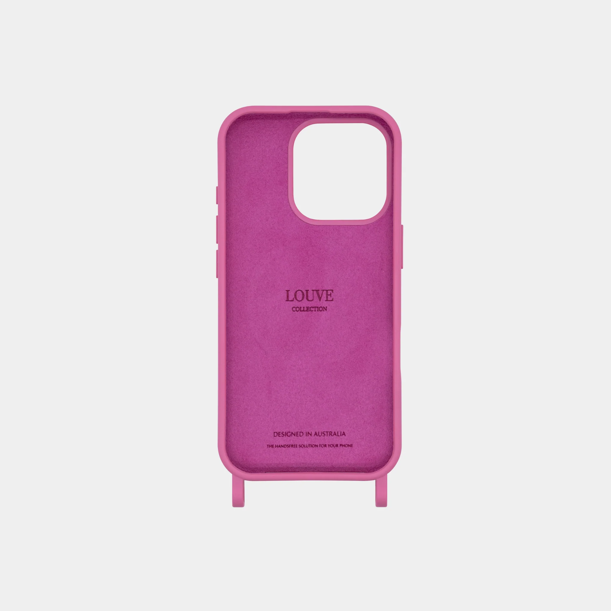 Hot Pink Crossbody Phone Case - Image 11