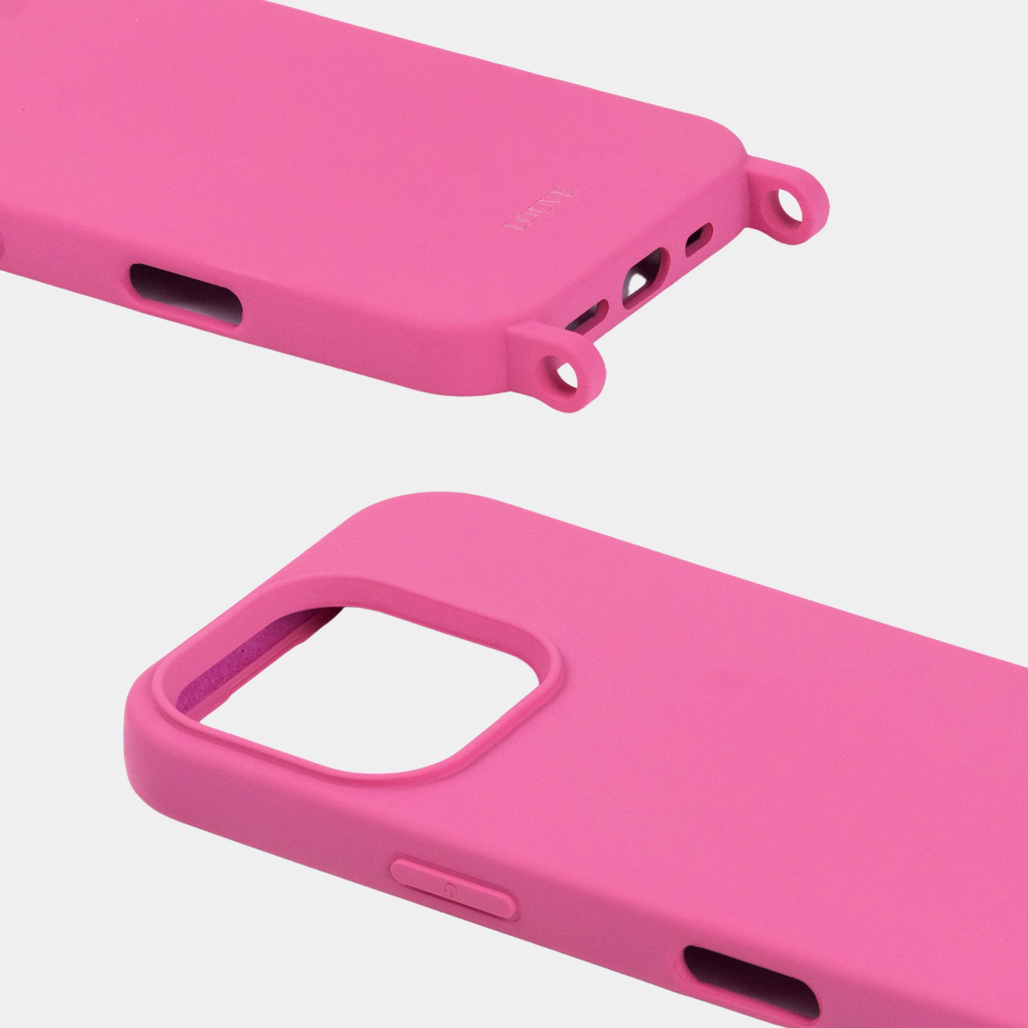 Hot Pink Crossbody Phone Case - Image 8