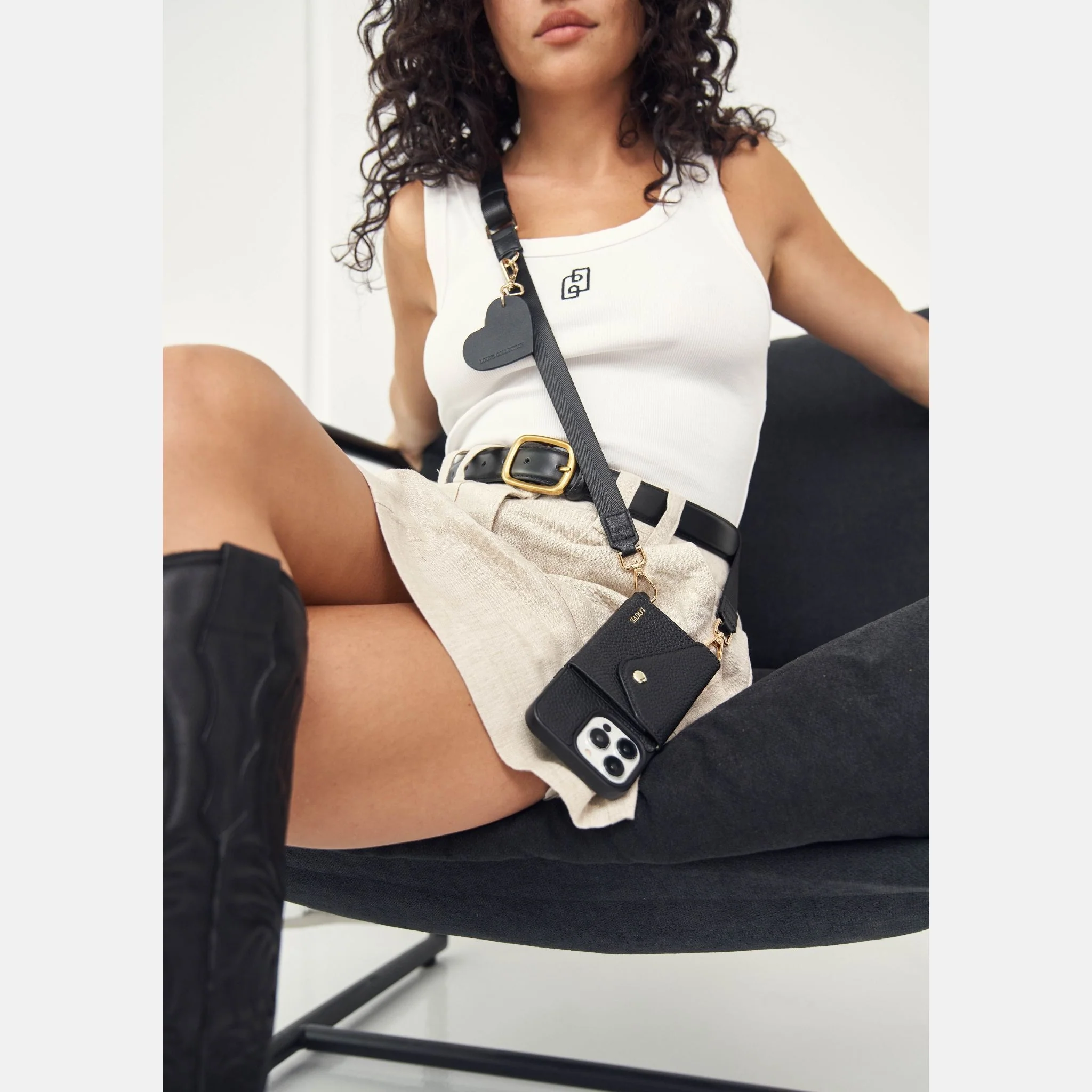 Key Chain | Black Leather Heart - Image 27