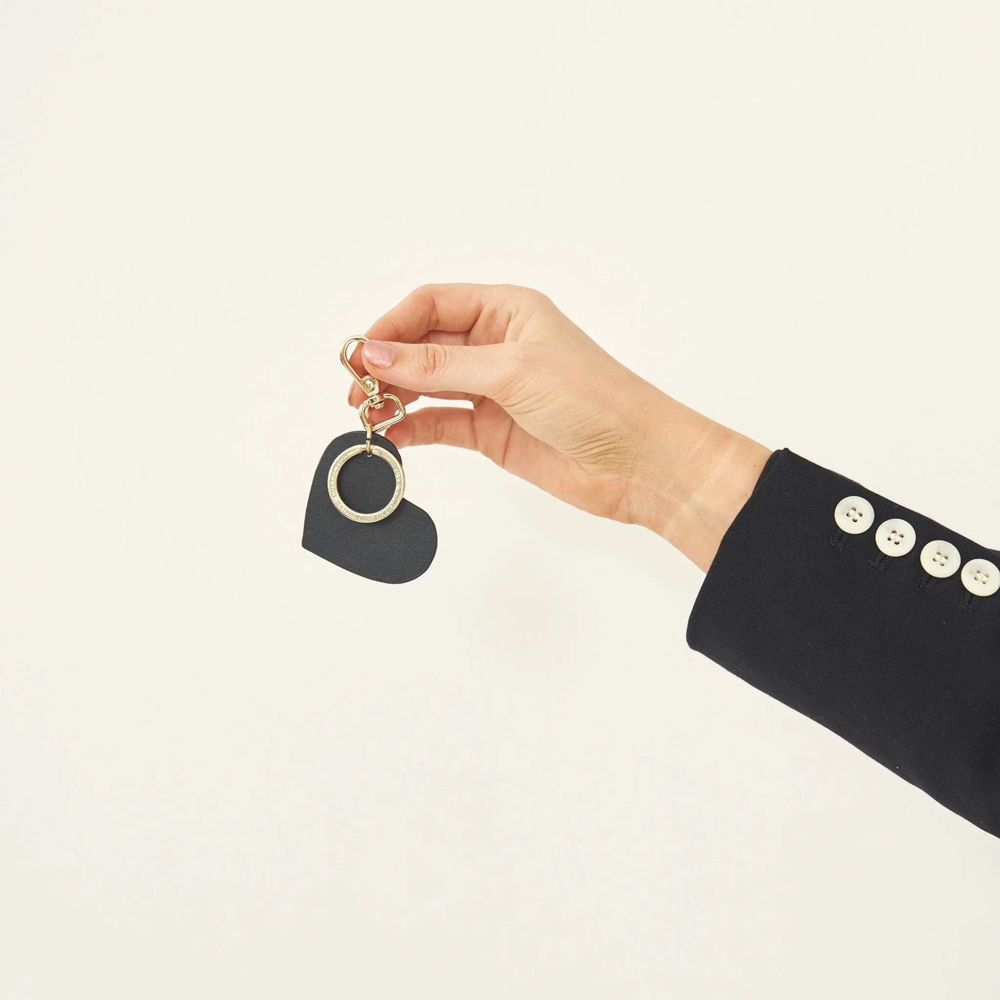 Key Chain | Black Leather Heart - Image 53