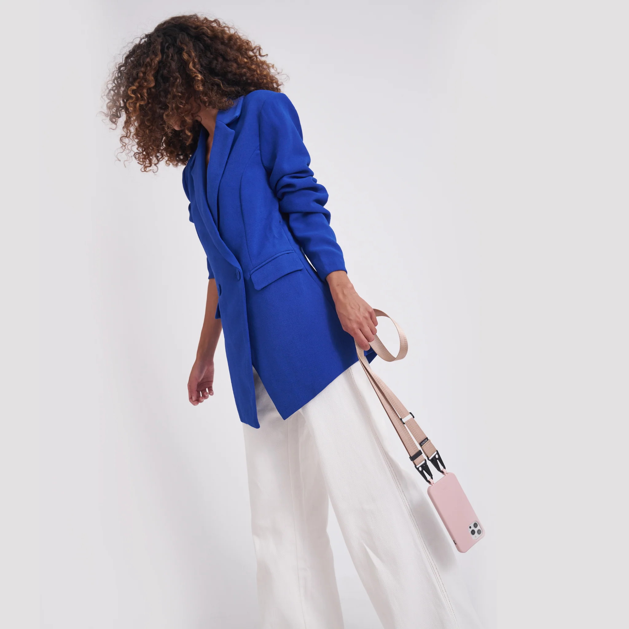 Latte Love Nude Crossbody Phone Lanyard - Image 10