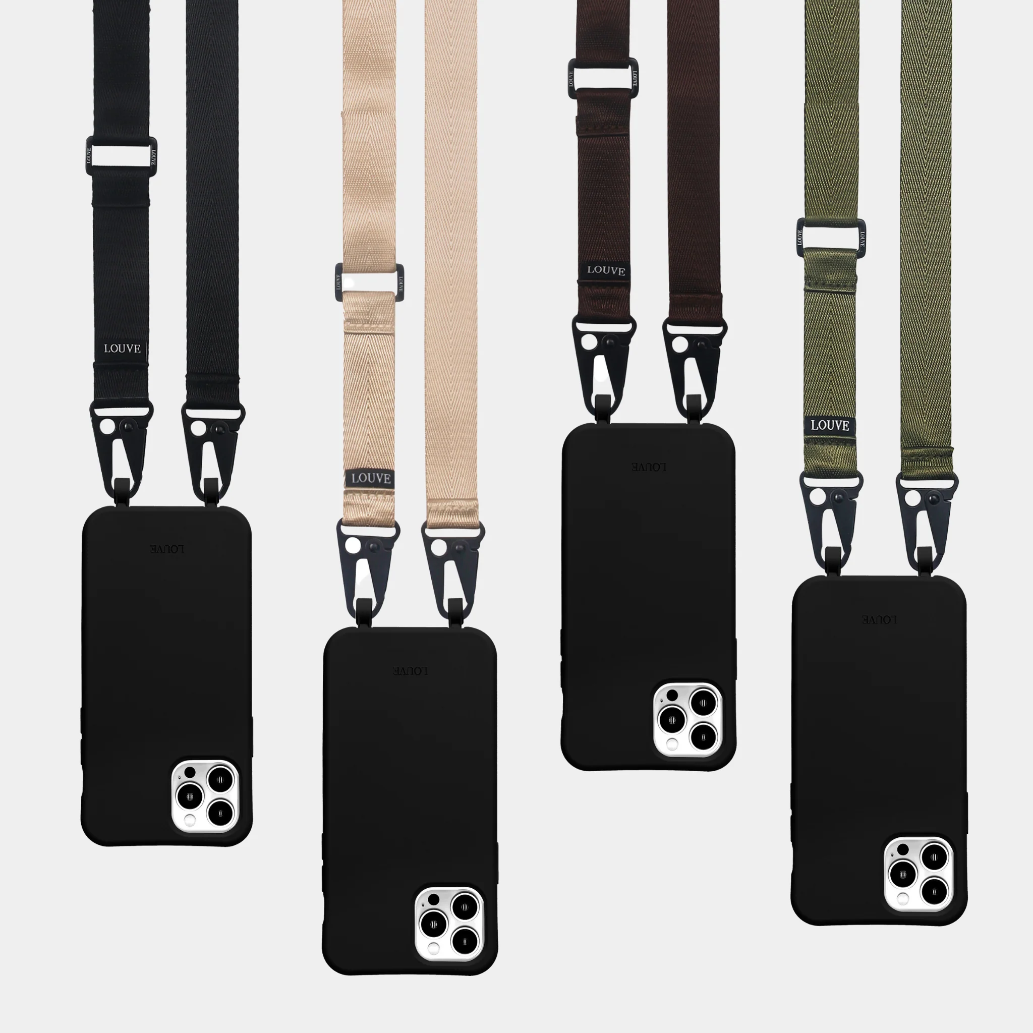 Olive Green Crossbody Phone Lanyard - Image 26