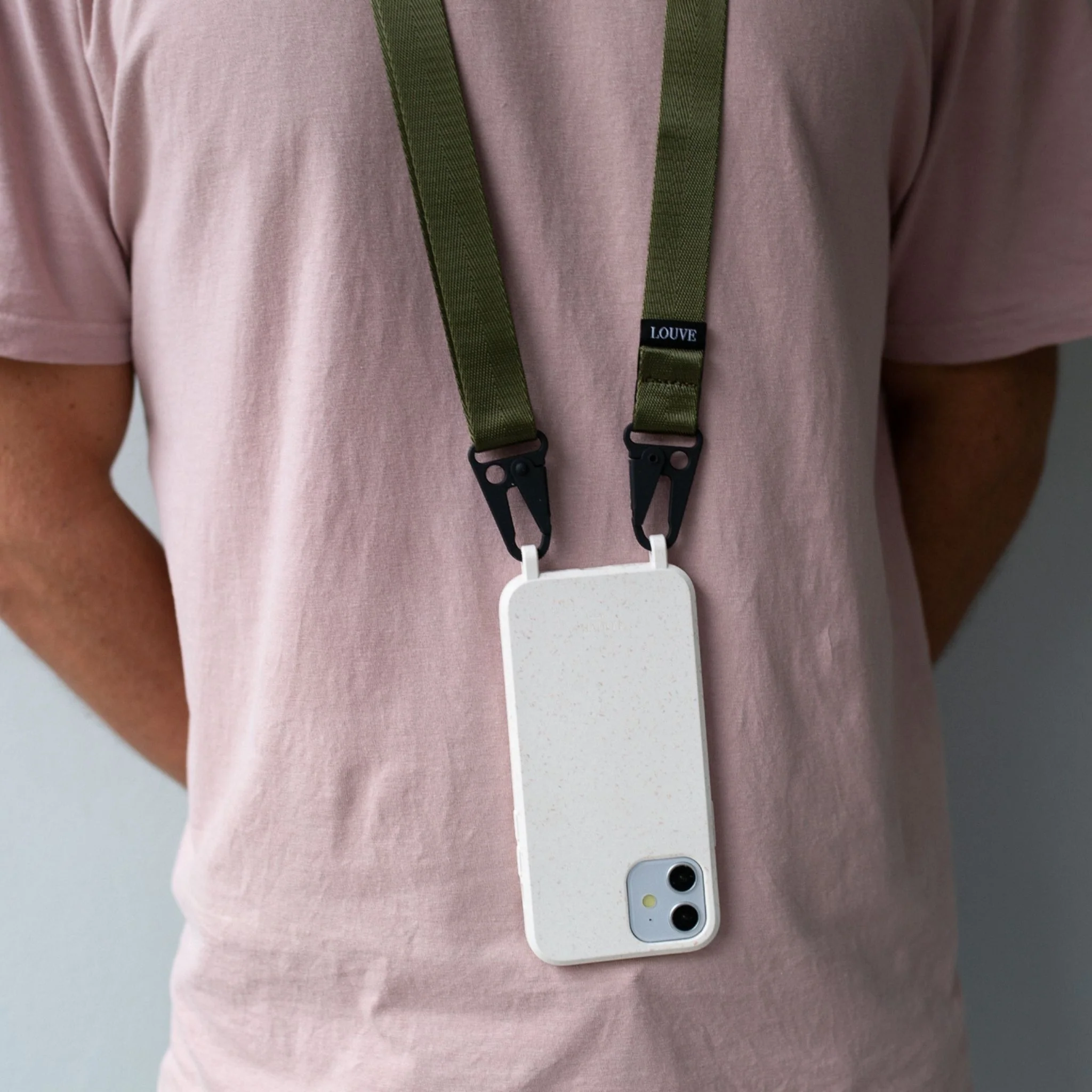 Olive Green Crossbody Phone Lanyard - Image 27