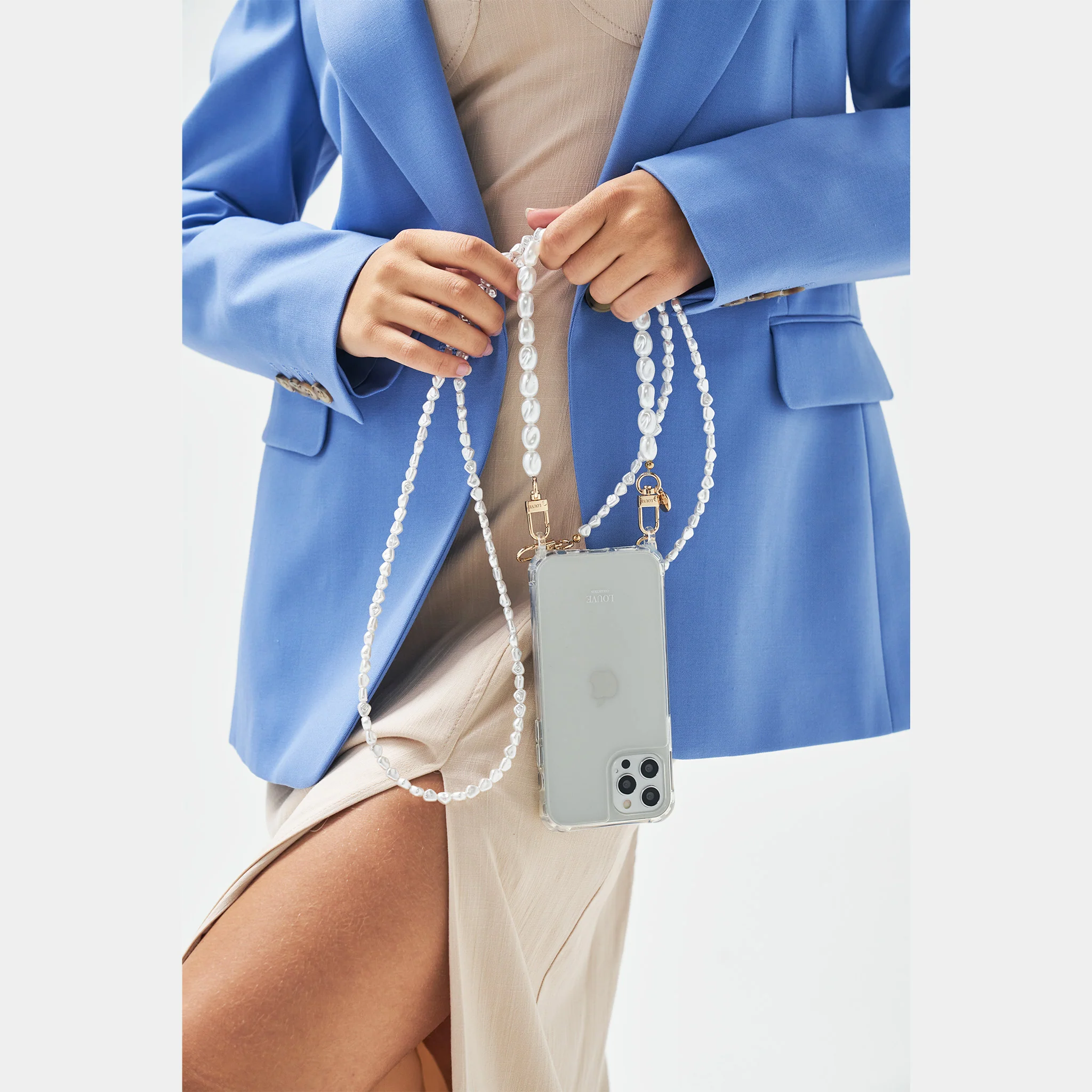 Pearl Crossbody Phone Chain - Image 5