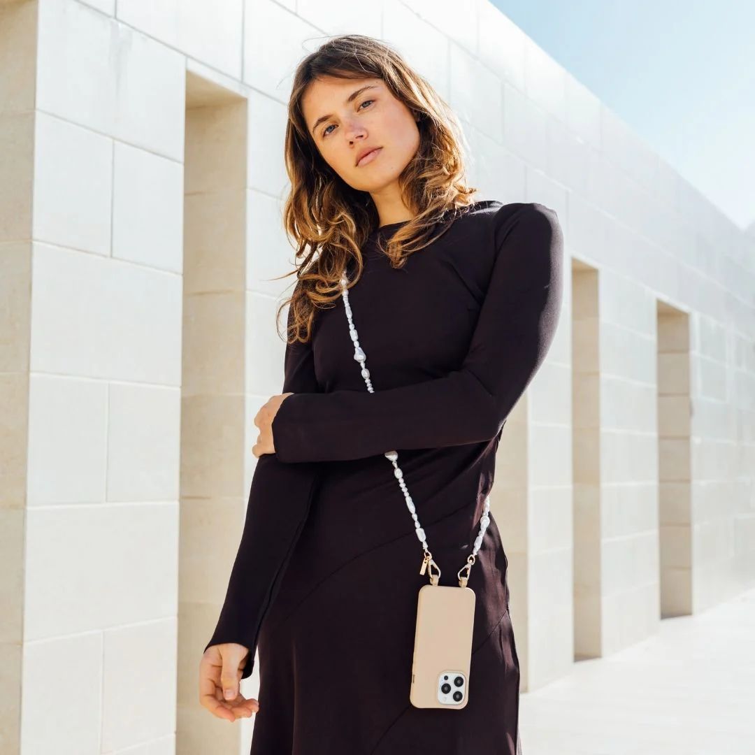 Moon Pearl Crossbody Phone Chain - Image 6