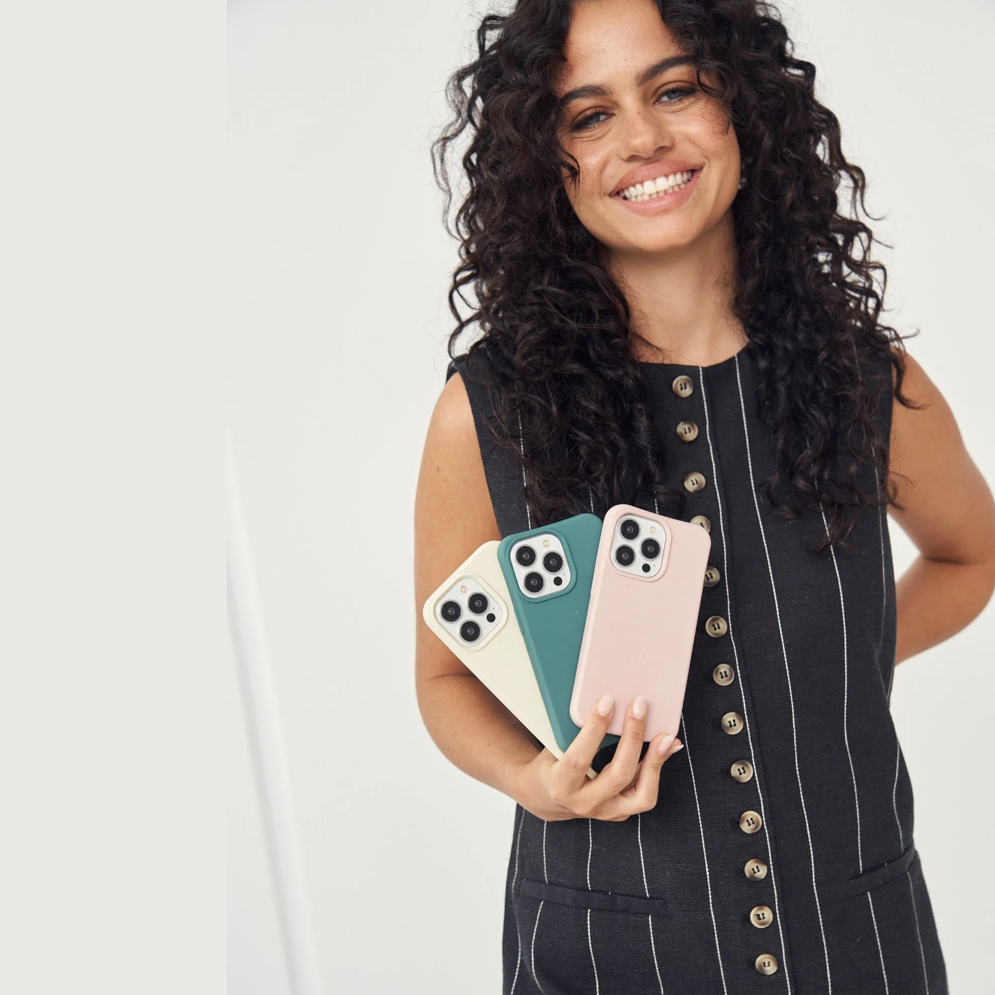 Pure Pine Green Crossbody Phone Case - Image 9