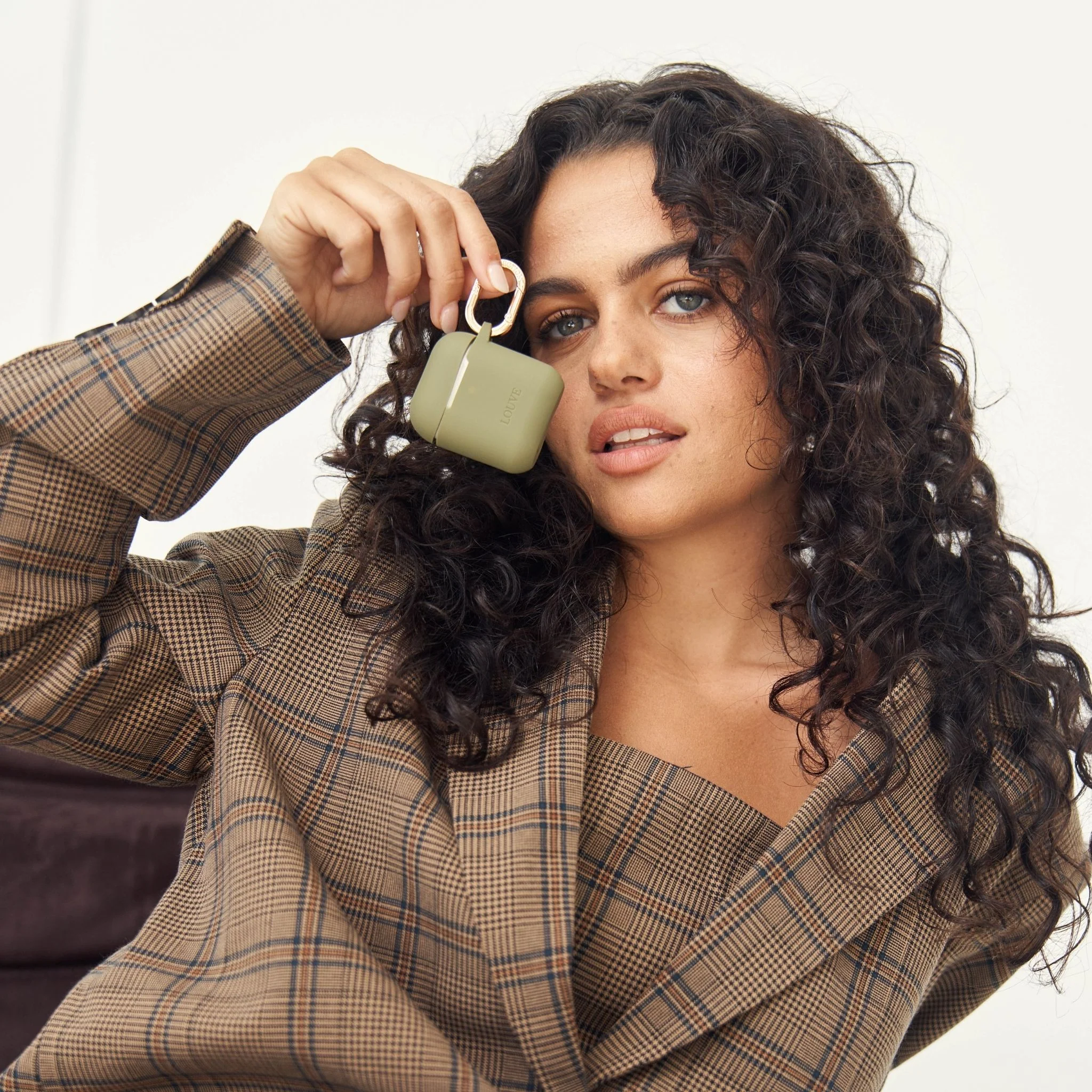 Silicone Airpods Case | Khaki - Image 8